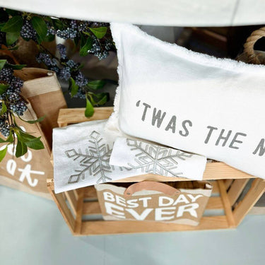 Snowflake Kitchen Towel